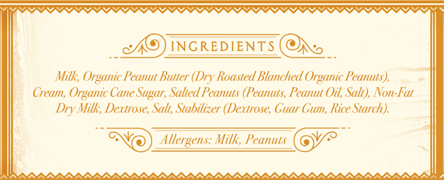 SALTED<br>PEANUT BUTTER